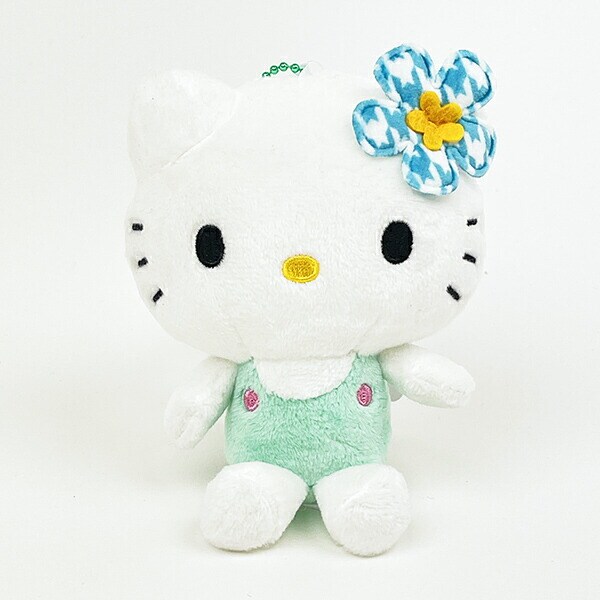 サンリオ ハローキティ マスコット カオハナ グリーン Sanrio