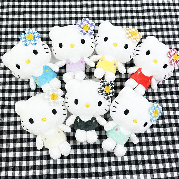 サンリオ ハローキティ マスコット カオハナ グリーン Sanrio