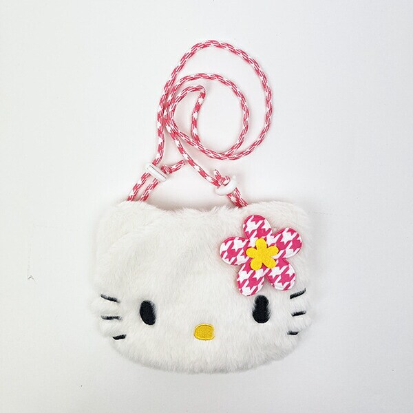 サンリオ ハローキティ ぬいぐるみサコッシュ カオハナ ショルダーバッグ Sanrio