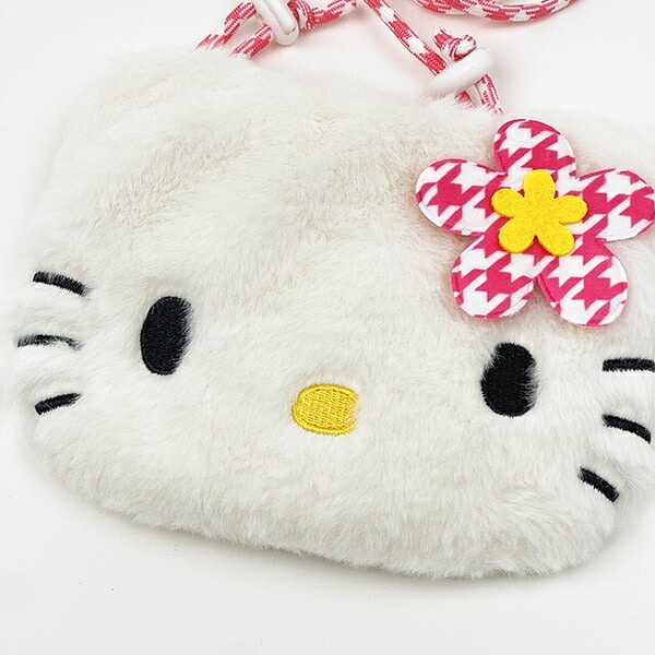 サンリオ ハローキティ ぬいぐるみサコッシュ カオハナ ショルダーバッグ Sanrio