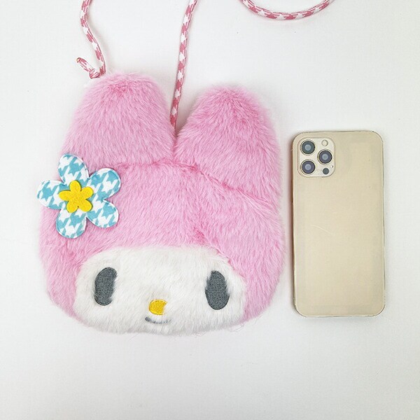 サンリオ マイメロディ ぬいぐるみサコッシュ カオハナ ショルダーバッグ Sanrio