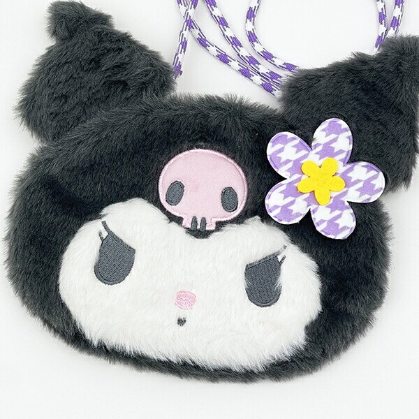 サンリオ クロミ ぬいぐるみサコッシュ カオハナ ショルダーバッグ Sanrio