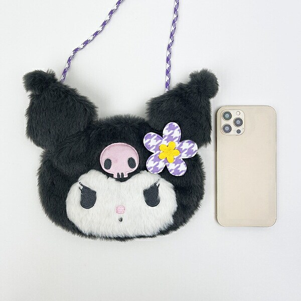 サンリオ クロミ ぬいぐるみサコッシュ カオハナ ショルダーバッグ Sanrio