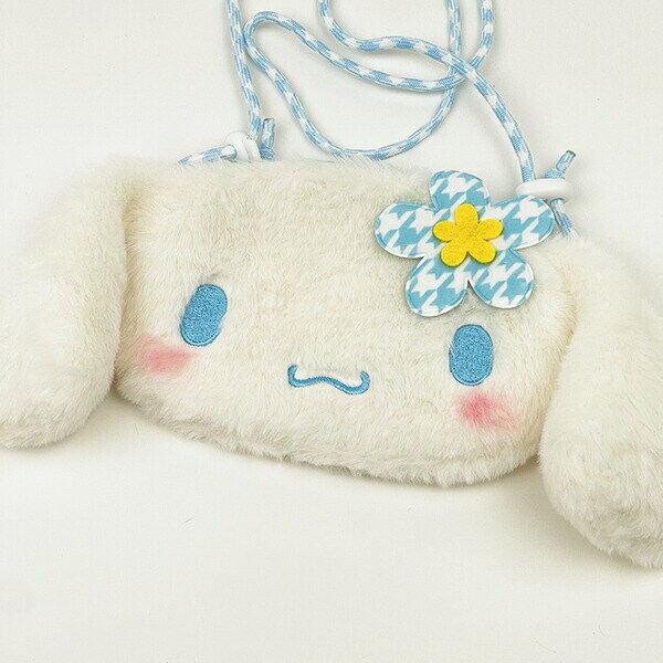 サンリオ シナモロール ぬいぐるみサコッシュ カオハナ ショルダーバッグ シナモン Sanrio