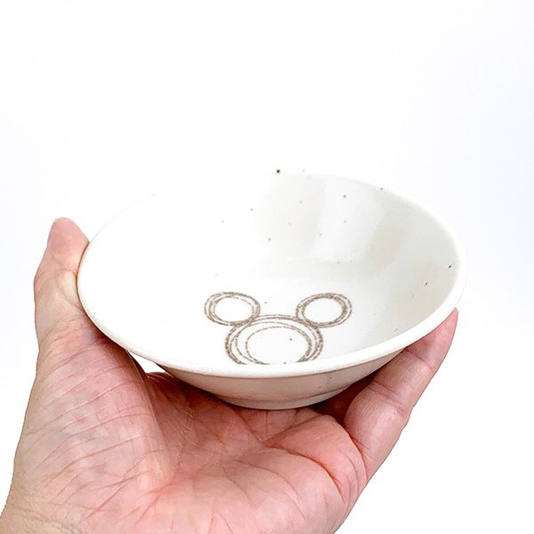 ディズニー ペア取り皿セット(中) ミッキー ステッチライン 皿 キッチン ランチ パーティー ギフト