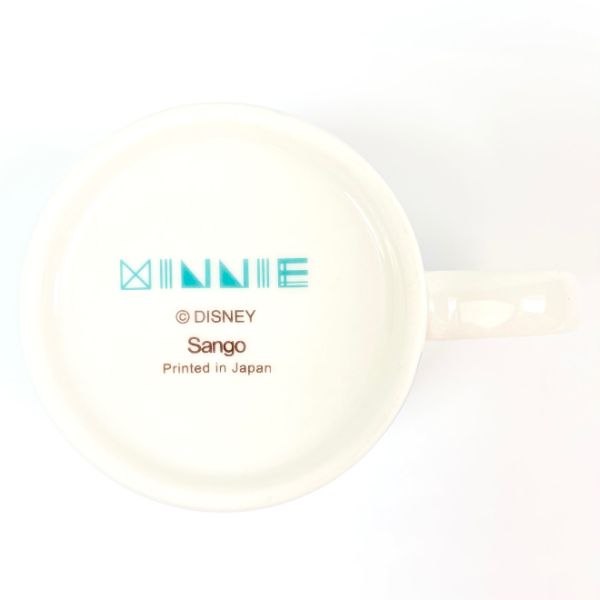 ディズニー ミニー マグ リボン マグカップ コップ 食器 disney グリーン グッズ 日本製