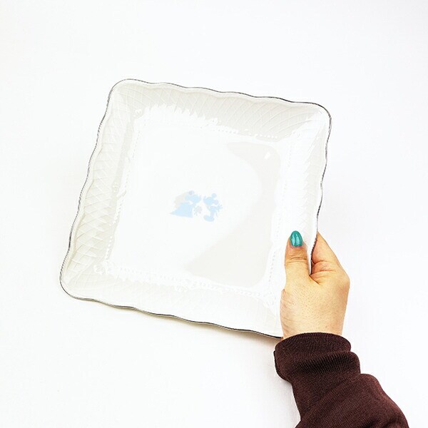 ディズニー スクエアトレイ ミッキーマウス ミニーマウス キッチン 食器 ギフトセット