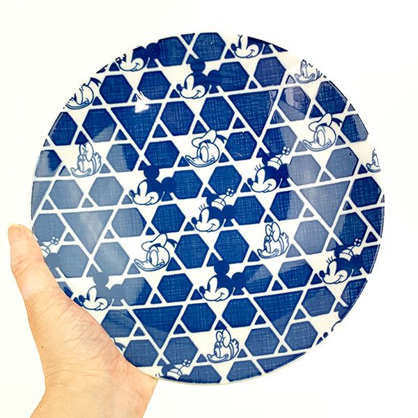 ディズニー カレーパスタ皿(三角)  ニホンスタイル  プレート キッチン ランチ ギフト