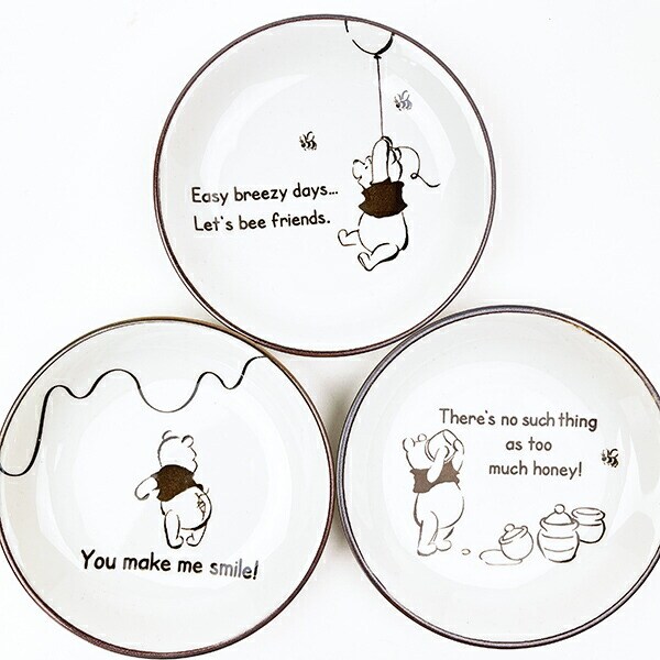 ディズニー アソートプレートセット くまのプーさん 紙管ボックス入り キッチン 食器 ギフトセット