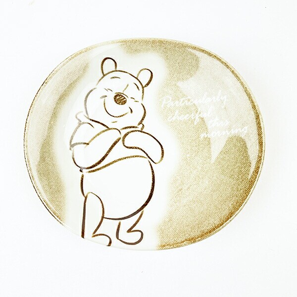 ディズニー オーバルプレート タイム・フォー・ハニー スマイル くまのプーさん キッチン 食器