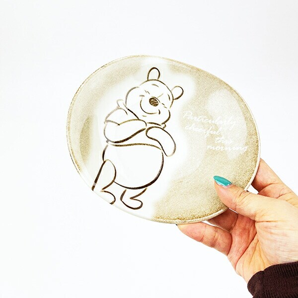 ディズニー オーバルプレート タイム・フォー・ハニー スマイル くまのプーさん キッチン 食器