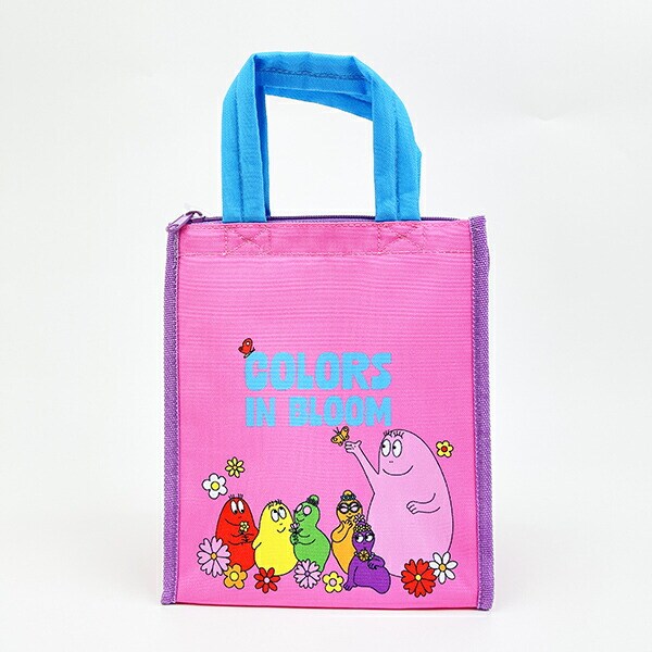 バーバパパ スクエア ランチバッグ(M) ピンク ランチ