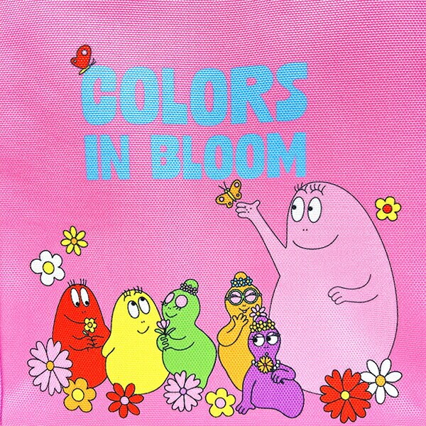 バーバパパ スクエア ランチバッグ(M) ピンク ランチ