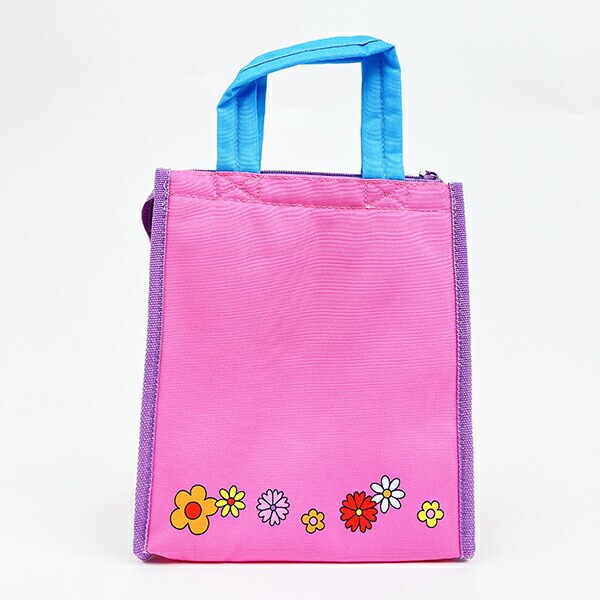 バーバパパ スクエア ランチバッグ(M) ピンク ランチ