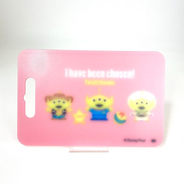 トイストーリー エイリアン カッティングボード PK エイリアンR キッチン ランチ まな板  ピンク グッズ