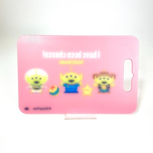 トイストーリー エイリアン カッティングボード PK エイリアンR キッチン ランチ まな板  ピンク グッズ