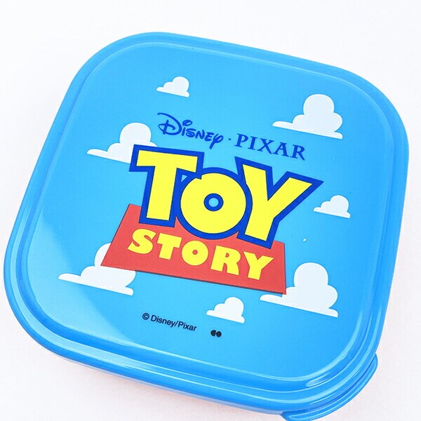 ディズニー トイストーリー シールランチボックス3Pセット Disney