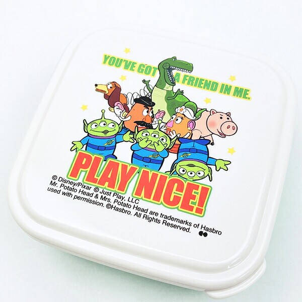 ディズニー トイストーリー シールランチボックス3Pセット Disney