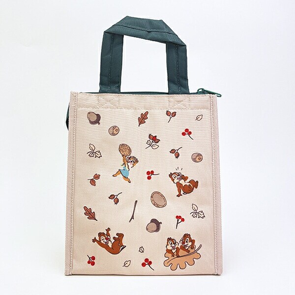 ディズニー チップとデール スクエアランチバッグ(M) Chip'n'Dale NUTS お弁当 Disney