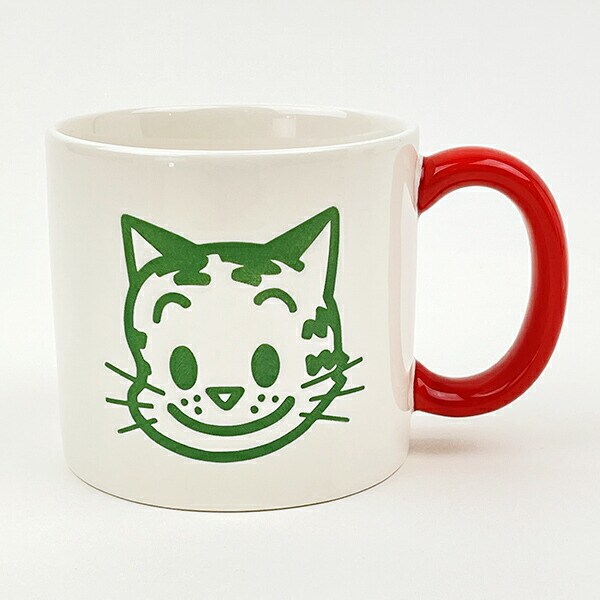 オサムグッズ キャット カラーマグカップ(アイボリー) コップ