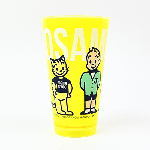 オサムグッズ アクリルタンブラー(L) (イエロー) コップ ランチ