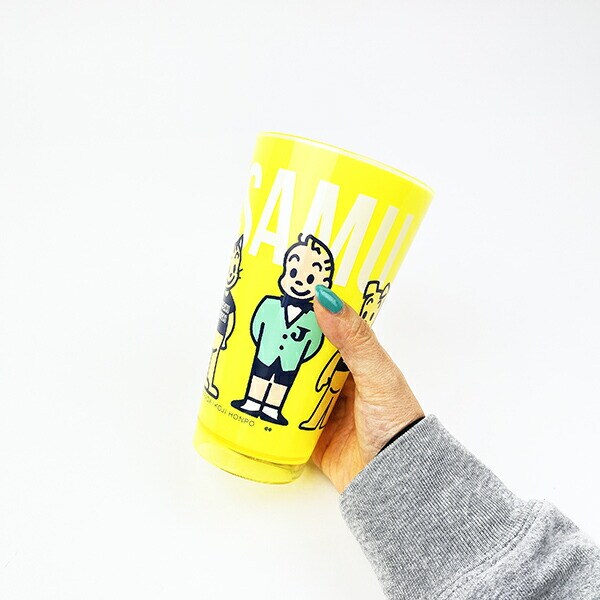 オサムグッズ アクリルタンブラー(L) (イエロー) コップ ランチ