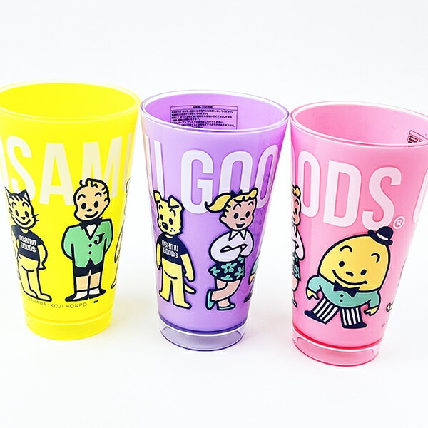 オサムグッズ アクリルタンブラー(L) (イエロー) コップ ランチ