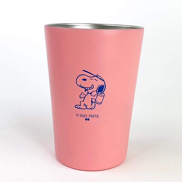 スヌーピー snoopy ステンレスタンブラー drink up タンブラー ステンレス コップ カップ 保冷 保温 ピンク グッズ