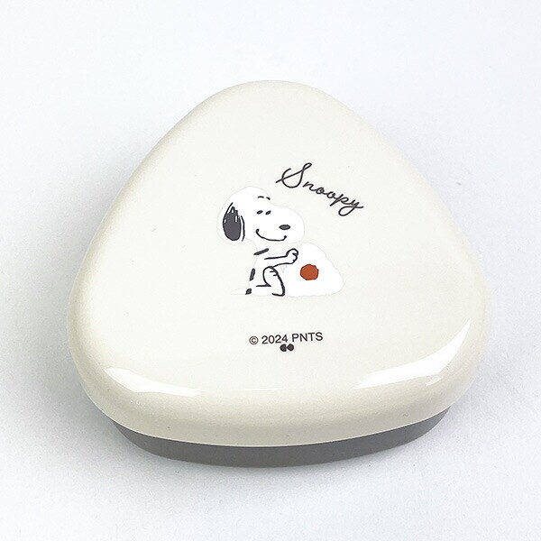 スヌーピー おにぎりケース (アイボリー) ランチ 弁当箱 日本製 SNOOPY
