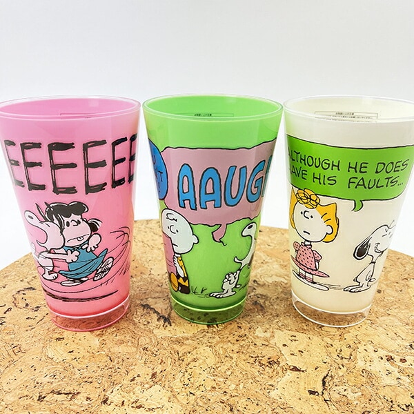 スヌーピー アクリルタンブラー (ピンク) コップ SNOOPY