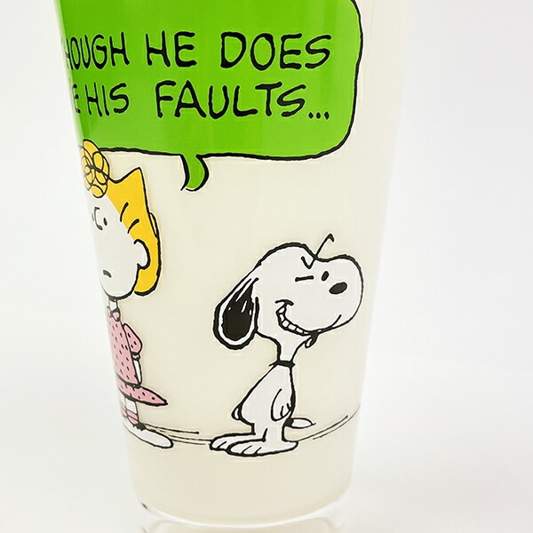 スヌーピー アクリルタンブラー (ホワイト) コップ SNOOPY