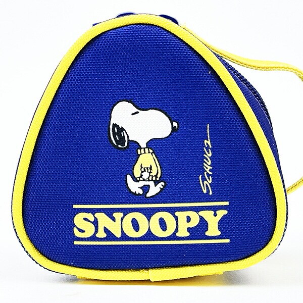 スヌーピー おにぎりランチバッグ ネイビー SNOOPY
