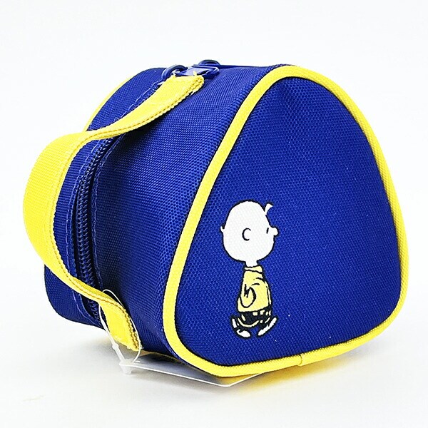 スヌーピー おにぎりランチバッグ ネイビー SNOOPY