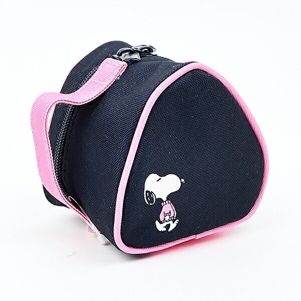 スヌーピー チャーリーブラウン おにぎりランチバッグ ブラック SNOOPY