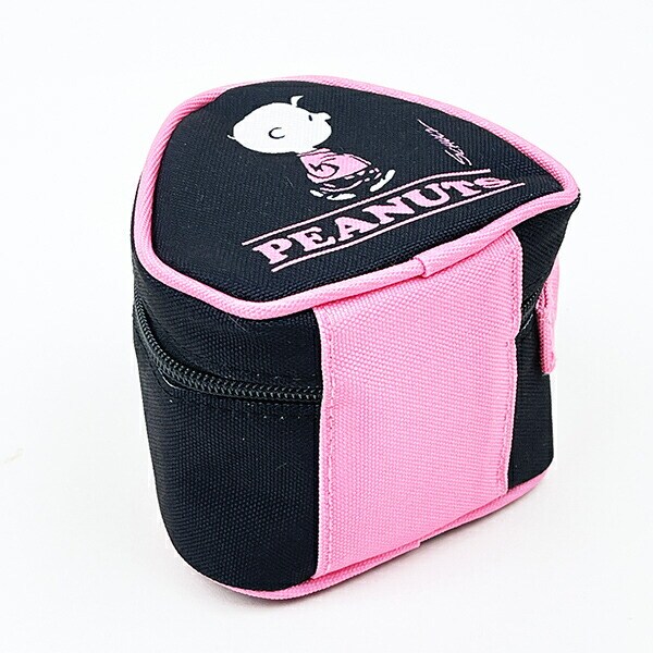 スヌーピー チャーリーブラウン おにぎりランチバッグ ブラック SNOOPY