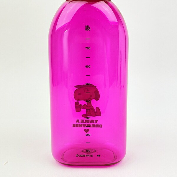 スヌーピー ピンク ドリンクボトル (L) 水筒 ランチ SNOOPY