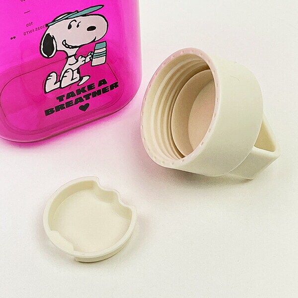スヌーピー ピンク ドリンクボトル (L) 水筒 ランチ SNOOPY