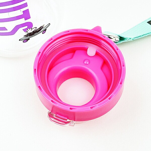 スヌーピー ストラップ付きドリンクホルダー(L) クリア ランチ 水筒 SNOOPY