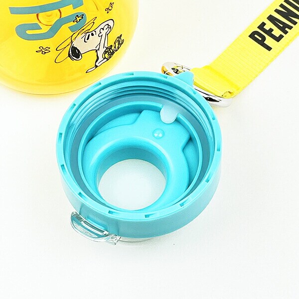 スヌーピー ストラップ付きドリンクホルダー(L) オレンジ ランチ 水筒 SNOOPY