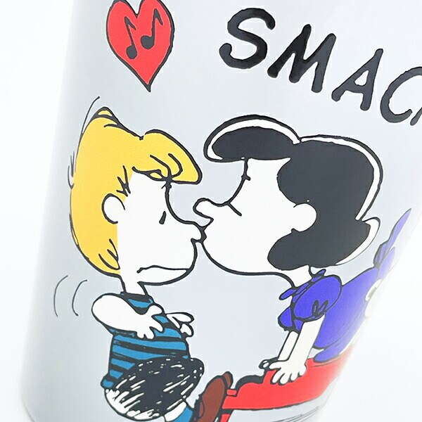 スヌーピー ステンレスタンブラー グレー コップ SNOOPY