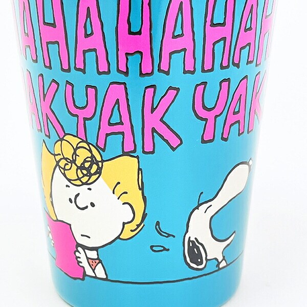 スヌーピー ステンレスタンブラー ブルー コップ SNOOPY