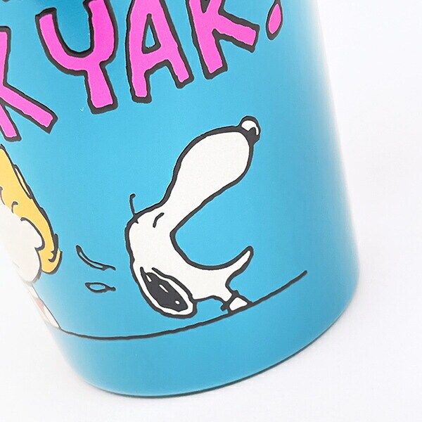 スヌーピー ステンレスタンブラー ブルー コップ SNOOPY