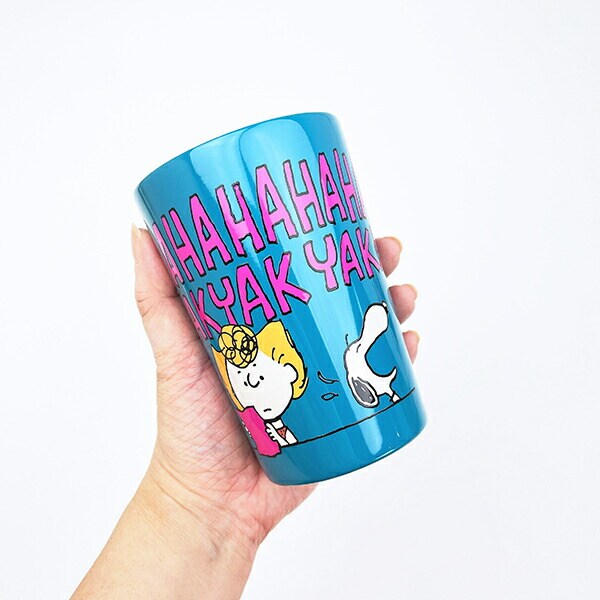 スヌーピー ステンレスタンブラー ブルー コップ SNOOPY
