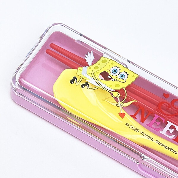 スポンジボブ 箸＆スプーンセット ランチ