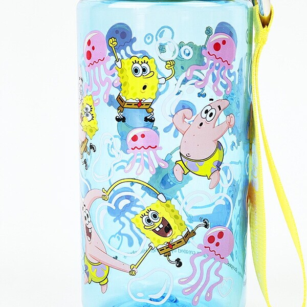 スポンジボブ ドリンクボトル(M) (ブルー) 水筒 ランチ