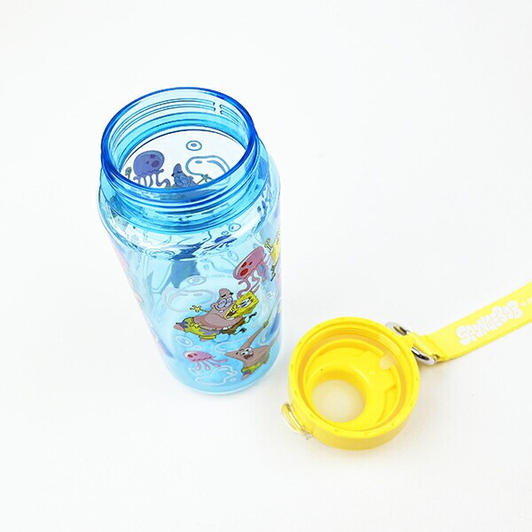スポンジボブ ドリンクボトル(M) (ブルー) 水筒 ランチ
