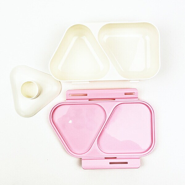 スヌーピー おにぎりランチボックス BE HAPPY ピンク SNOOPY