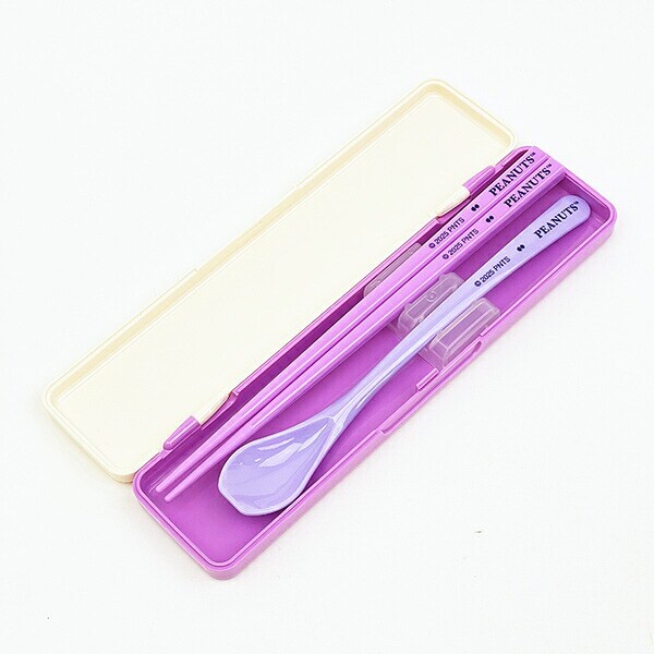 スヌーピー 箸＆スプーン ランチ 日本製 SNOOPY