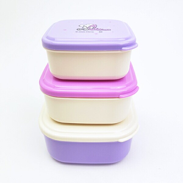 スヌーピー シールランチボックス3個セット 日本製 SNOOPY