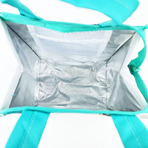 スヌーピー スクエアランチバッグ(M) BE HAPPY アイボリー SNOOPY